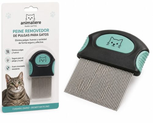 Peine Removedor de Pulgas para Gatos - Imagen 2