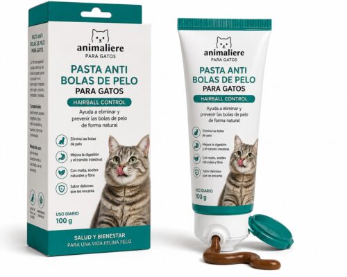 Pasta Anti Bolas de Pelo (Hairball Control) para Gatos - Imagen 2